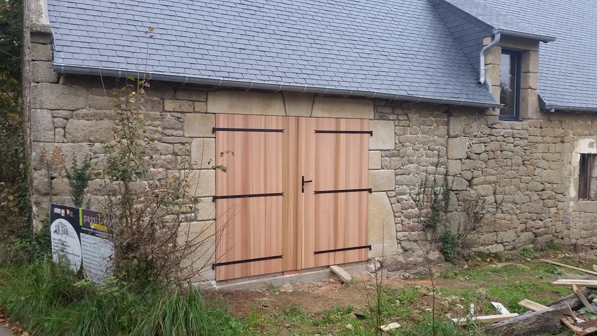 Rénovation bâtisse pierre Locmariaquer Morbihan(56), Passivéo